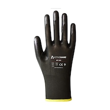 Active NT 101 PU Siyah Nitril Eldiven 10 Numara