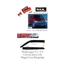 Volkswagen Transpoerter T5-T6 2003-2017 Model 4'Lü Mugen Cam Ruzgarlıgı