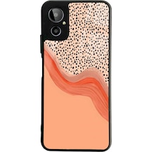 Gm 23 Se Nude Benekli Tasarımlı Glossy Telefon Kılıfı Siyah