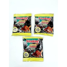 Vitaking Zarf Japon ve Koi Stick Balık Yemi 3 x 15 G