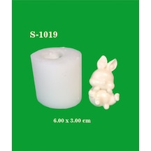 Çantalı Tavşan Silikon Kalıp S1019