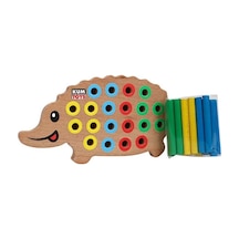 Km5655 Ahşap Kirpi Bultak -toys