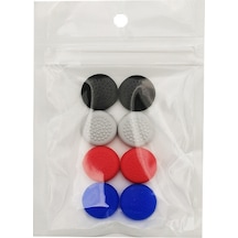 4 Çift/paket Meta Quest 3 / Quest 2 / Pico 4 / Quest Pro İçin Karışık Renkli Denetleyici Rocker Kapakları