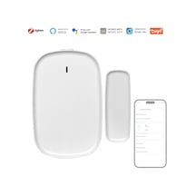 Suofeng Tuya Zigbee Akıllı Kapı/pencere Sensörü, Ev Güvenliği Alarm Sistemi, Uzaktan Kontrol, Google Uyumlu