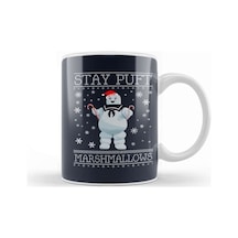 Stay Puft Marshmallow Man Ghost Busters Christmas Kupa Bardak Porselen Karışık
