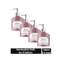 Nemlendirici Etkili Sıvı Sabun Lotus Çiçeği Kokulu 500 Ml X 4 Adet