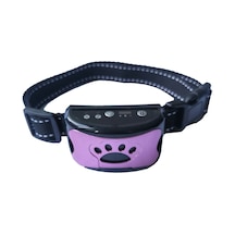 Geeksen Havlamayı Önleyen, Şarj Edilebilir, Su Geçirmez Köpek Eğitim Cihazı İnci Moru