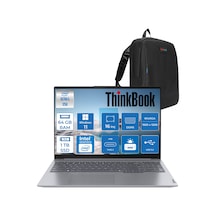 Lenovo ThinkBook 16 G7 ARP IML 21MS005KTRP28 Ultra 5 125U 64 GB 1 TB SSD 16" W11P Dizüstü Bilgisayar + Zetta Çanta