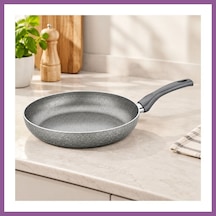 Bezos Granit Tava 26 Cm Tek Saplı Rengaren