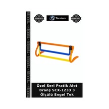 Özel Seri Pratik Alet Branş Scx-1233 3 Ölçülü Engel Tek Çok Renkli