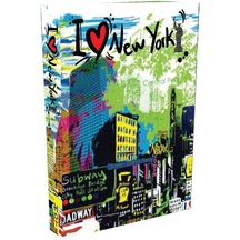 059 New York Dekoratif Kitap Kutusu