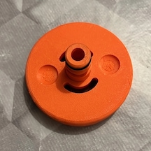 Fochsia Portakal Sku Sızdırmaz Karavan Su Tankı Adaptörü Mavi Sap Turuncu Bağlantı