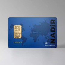 Nadir Gold 24 Ayar 5 Gram Külçe Altın