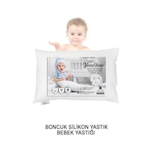 Vionel Home Antialerjik Bebek Yastık Boncuk Silikon Pamuklu Kılıf  200 G