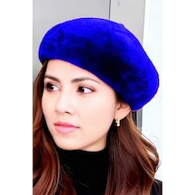 Tezzgelsin Kadın Peluş Ressam Bere Saks Mavisi