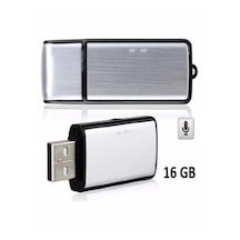 USB Ses Sensörlü Dijital 16 GB Mini Ses Kayıt Cihazı