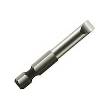 LEO SL 5.5x0.8 50mm ¼’’ S2 Kalite Mıknatıslı Bits Düz Matkap Ucu Tornavida Ucu 25 Adet