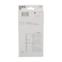 Titreşimli Zımpara Kağıdı 10'lu Set, 93, 185 Mm 60/120/180 Kum 8 Delik, Gri