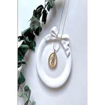 Kadın Çelik Kolye Burgu Damla Çerçeve Çapa Model Kolye Altın Kadın Çelik Kolye Burgu Damla Çerçeve Çapa Model Kolye Altın