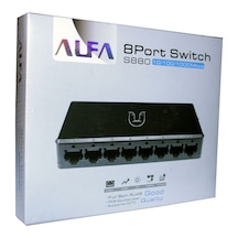 Alfanet S880 8 Port Gigabit Switch
