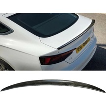 Audi A5 2017 Ve Üzeri Spoiler Piano Black Spoiler İthal Abs Plastik Spoyler Parlak Siyah