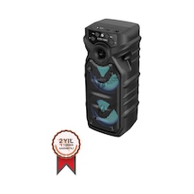 Torima Gts-1560 Taşınabilir Rgb Ledli Bluetooth Hoparlör Usb-tf Siyah