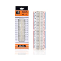 Breadboard Mb-102 830 Hücre Mb102 Büyük Boy Bread Board Protoboard Prototip Elektronik Deney