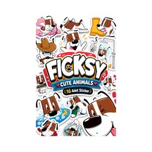 Sevimli Köpek Sticker Seti - 16 Adet Etiket Çıkartma Diğer