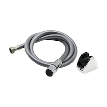 Gri Plastik Perlatörlü Taharatmatik Hortum 120cm Timya/go1395 201763