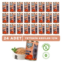 Balık Etli Konserve Yaş Kedi Maması 400 Gr X 24