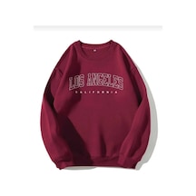 Kozia Outdoors Bordo Oyaka Oversize Unisex Swetshirt Bordo
