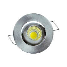 Fujika 1W 220V 3000K Sıva Altı Led Spot Gri
