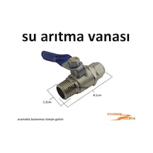 Su Arıtma Vanası Küresel Su Arıtıcı Musluk Kollu Vana Minik