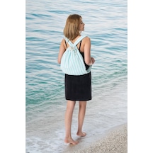 İp Boya Plaj Sırt Çanta+havlusu Havuz Deniz Şezlong Havlu Çantası