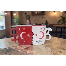 Kırmızı - Beyaz