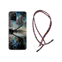 Vivo V21E Kılıf Rasta Boyun Askılı Dream World 1839