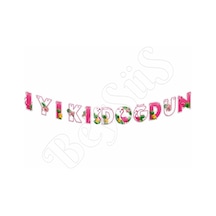 Flamingo Temalı İyi Ki Doğdun Banner Tüm Yaşlar