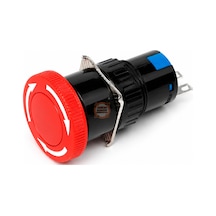 Acil Stop Butonu 16mm 1no/1nc Sy-11ts Bas-çevir 3 Pin