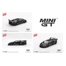 Mini Gt 1/64 Lamborghini Lb-silhouette Works Murcıelago Gt Evo Black 1053
