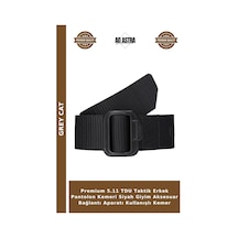 Grey Cat Premium 5.11 Tdu Taktik Erkek Pantolon Kemeri Siyah Giyim Aksesuar Bağlantı Aparatı Kullanışlı Kemer Çok Renkli