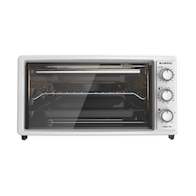 Kumtel LX-3575 45 L Beyaz Turbo Mini Fırın