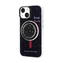 Zore İphone 15 Ogaa Magsafe Şarj Özellikli Tak-çıkar Pop Soketli Ogaa Tiktok Kılıf-siyah