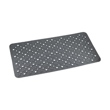 Efe Mark Premium Serisi Banyo - Küvet İçi Kaydırmaz Vantuzlu Oluklu Desenli Diktördgen Paspas 67,5 X 34,5 Cm, Gri Çok Renkli