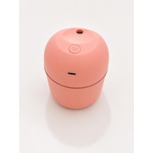 220 Ml Hava Nemlendirici Led Işıklı Aroma Difizörü-pembe
