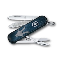 Victorinox 0.6223.2cap Classic Sd Zodiac Signs 58mm Kamp Çakısı, Oğlak Burcu Mavi