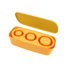 Büyük Kapasiteli Buz Kalıbı Buz Kovası-sarı Sarı