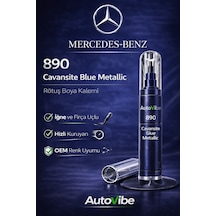 Mercedes-benz Rötuş Boya Kalemi 890 Cavansite Blue Metallic Çizik Giderici