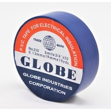 Globe İzolebant 19 Mm Elektrik Bandı Mavi