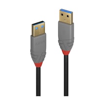 Lindy Lın-36754 5 Mt Usb 3.2 A To Usb 3.2 A 5gbps Anthra Lien Usb Kablosu