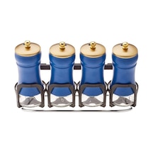 Karaca  Blue Berry 5 Parça Line Cam Baharat Takımı